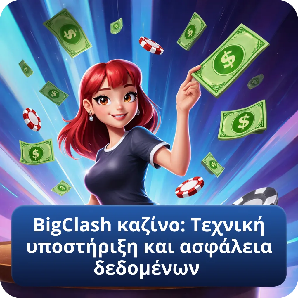 BigClash καζίνο: Τεχνική υποστήριξη και ασφάλεια δεδομένων